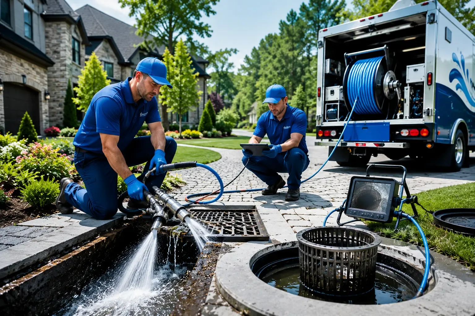 Local outdoor drain cleaning professionals in Cornish, NH